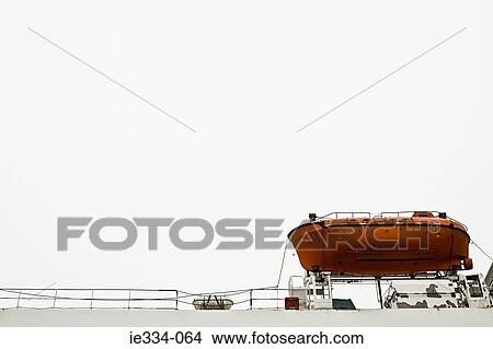 Lifeboat on a ship View Large Photo Image Picture - Lifeboat on a ship. Fotosearch