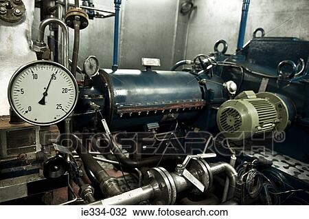Machine in a power plant View Large Photo Image Stock Image - Machine in a power plant. Fotosearch