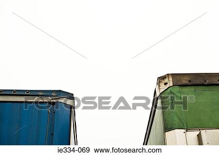 Semi trailers View Large Photo Image Stock Photo - Semi trailers. Fotosearch