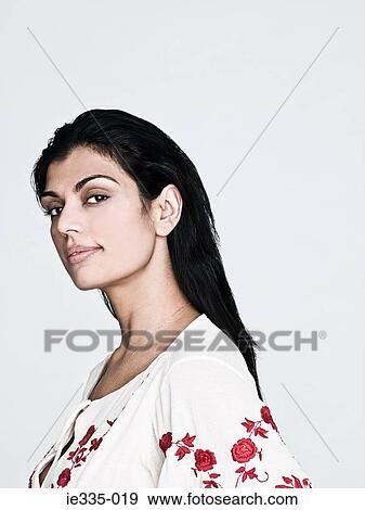 Portrait of an asian woman View Large Photo Image Stock Photo - Portrait of an asian woman. Fotosearch