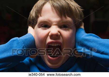 Boy shouting View Large Photo Image Picture - Boy shouting. Fotosearch