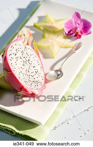 Dragon fruit View Large Photo Image Stock Photo - Dragon fruit. Fotosearch