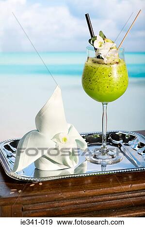Kiwi smoothie View Large Photo Image Stock Photo - Kiwi smoothie. Fotosearch
