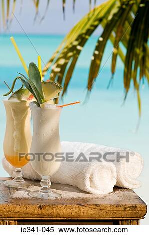Stock Photography - Pina coladas. Fotosearch