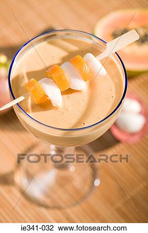 Tropical cocktail View Large Photo Image Stock Image - Tropical cocktail. Fotosearch