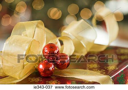 Stock Photo - Christmas gift. Fotosearch