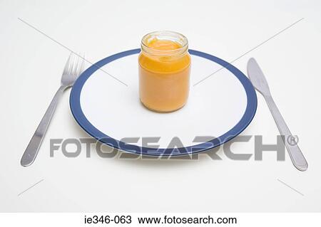 Baby food on a plate View Large Photo Image Stock Image - Baby food on a plate. Fotosearch