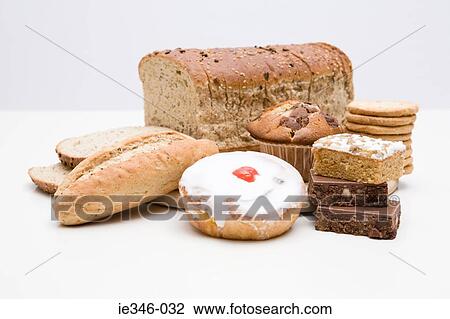 Bread and cakes View Large Photo Image Stock Image - Bread and cakes. Fotosearch
