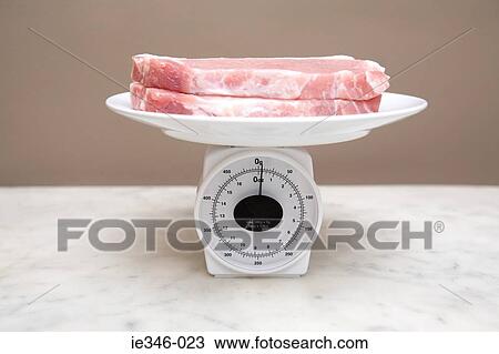 Pork chops on weight scales View Large Photo Image Stock Image - Pork chops on weight scales. Fotosearch
