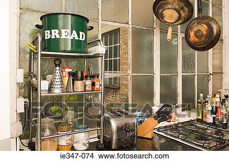 Kitchen View Large Photo Image Picture - Kitchen. Fotosearch