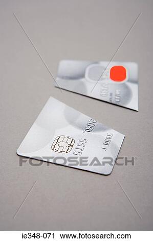 Credit card cut in half View Large Photo Image Stock Image - Credit card cut in half. Fotosearch