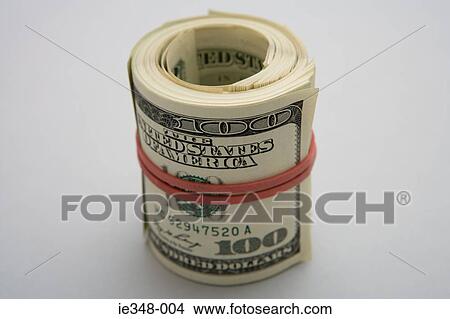 Roll of banknotes View Large Photo Image Picture - Roll of banknotes. Fotosearch