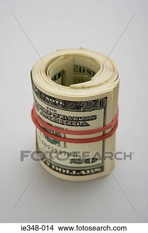 Roll of banknotes View Large Photo Image Picture - Roll of banknotes. Fotosearch