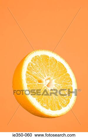 Half an orange View Large Photo Image Stock Image - Half an orange. Fotosearch