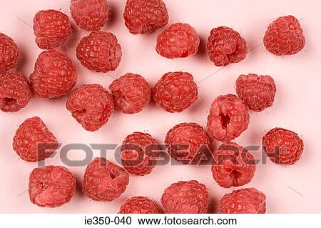 Stock Image - Raspberries. Fotosearch