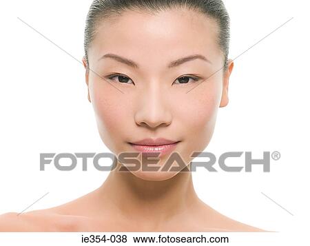 Face of a young woman View Large Photo Image Stock Photo - Face of a young woman. Fotosearch