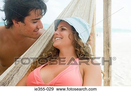 A young couple face to face View Large Photo Image Stock Photo - A young couple face to face. Fotosearch