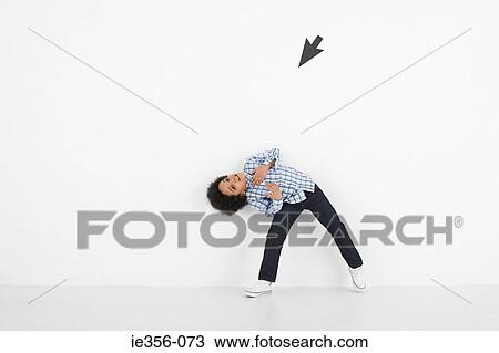 Boy and computer arrow View Large Photo Image Stock Image - Boy and computer arrow. Fotosearch