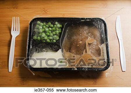 A tv dinner View Large Photo Image Stock Photography - A tv dinner. Fotosearch