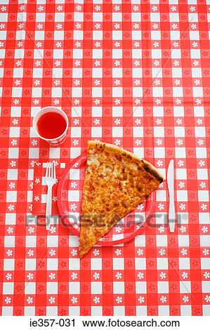 Pizza on a plate View Large Photo Image Stock Image - Pizza on a plate. Fotosearch