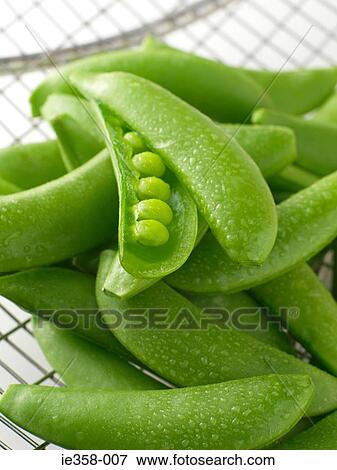 Pea pods View Large Photo Image Stock Photo - Pea pods. Fotosearch