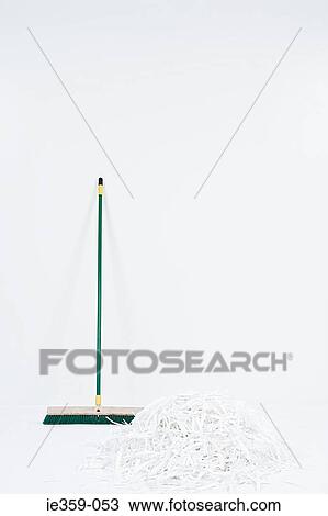 Broom and a pile of shredded paper View Large Photo Image Stock Image - Broom and a pile of shredded paper. Fotosearch