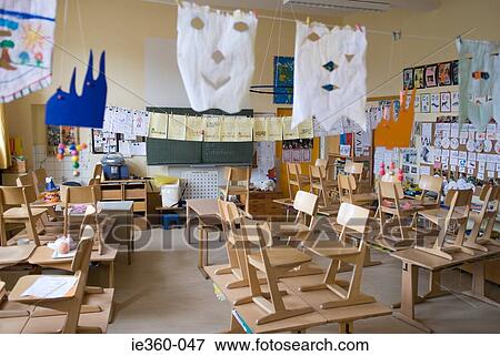 Stock Photo - Empty classroom. Fotosearch