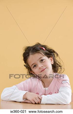 Portrait of a girl View Large Photo Image Stock Image - Portrait of a girl. Fotosearch