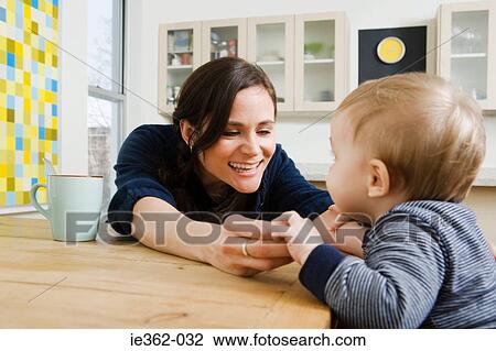 A mother and baby View Large Photo Image Stock Image - A mother and baby. Fotosearch