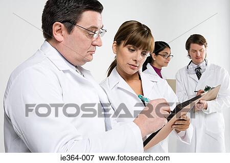 Scientists View Large Photo Image Stock Photo - Scientists. Fotosearch
