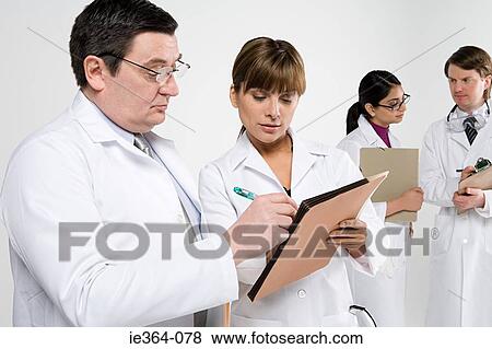 Stock Photo - Scientists. Fotosearch