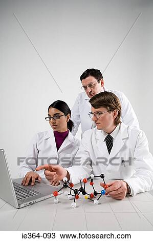 Scientists with laptop View Large Photo Image Stock Image - Scientists with laptop. Fotosearch