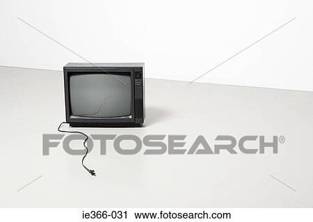 Stock Image - Unplugged television. Fotosearch