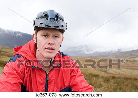 Stock Image - Portrait of a young man. Fotosearch