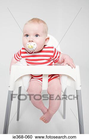 high chair baby girl