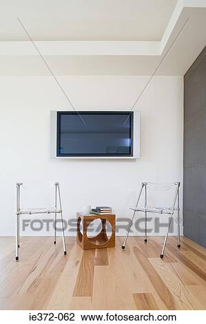 Stock Image - Chairs in living room. Fotosearch