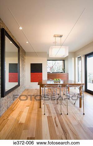 Stock Photograph - Dining room. Fotosearch