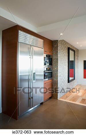 Stock Image - Refrigerator. Fotosearch