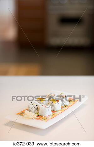 Sushi View Large Photo Image Stock Photo - Sushi. Fotosearch