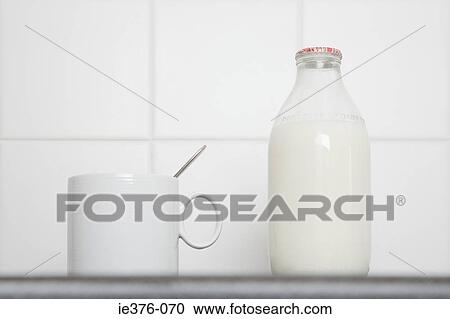 Coffee cup and milk View Large Photo Image Stock Image - Coffee cup and milk. Fotosearch