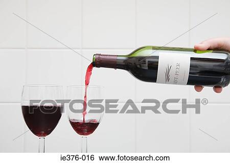 Pouring red wine View Large Photo Image Stock Photograph - Pouring red wine. Fotosearch
