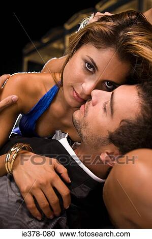 Intimate hispanic couple View Large Photo Image Stock Image - Intimate hispanic couple. Fotosearch