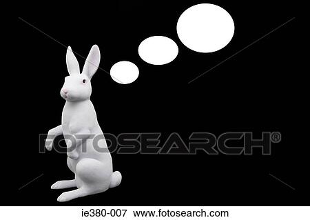 Speech bubbles coming from a rabbit View Large Photo Image Stock Photo - Speech bubbles coming from a rabbit. Fotosearch