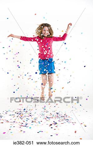 A girl jumping View Large Photo Image Stock Image - A girl jumping. Fotosearch