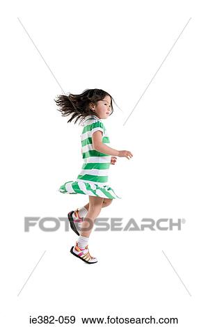 A girl running View Large Photo Image Stock Photo - A girl running. Fotosearch