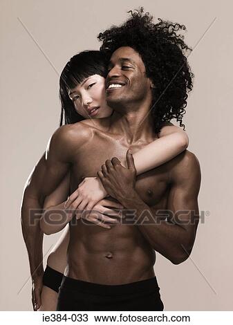 Stock Image - Intimate couple. Fotosearch
