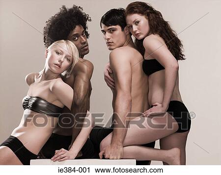 Stock Image - Sexy people. Fotosearch
