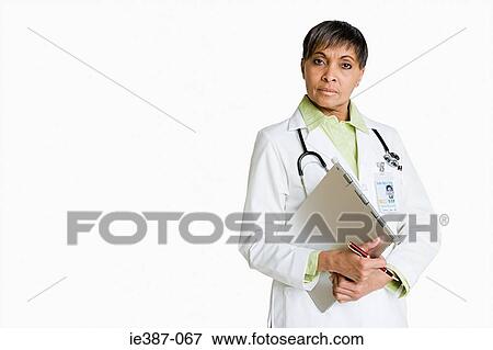 Portrait of a doctor View Large Photo Image Stock Photo - Portrait of a doctor. Fotosearch
