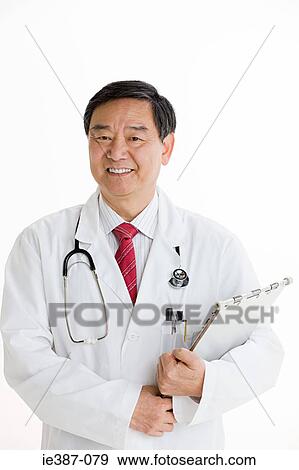 Portrait of a doctor View Large Photo Image Stock Photo - Portrait of a doctor. Fotosearch