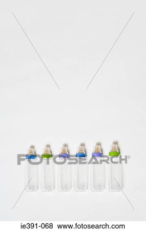 Stock Photo - Baby bottles. Fotosearch